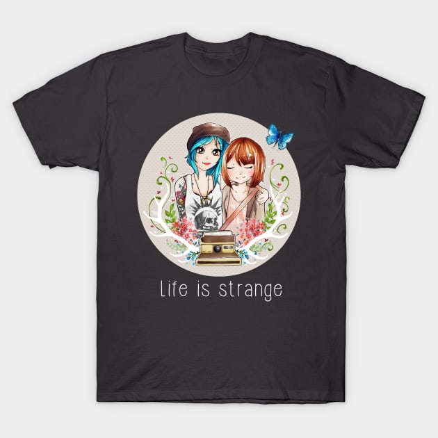 Life is strange - Max and Chloe T-Shirt by linkitty